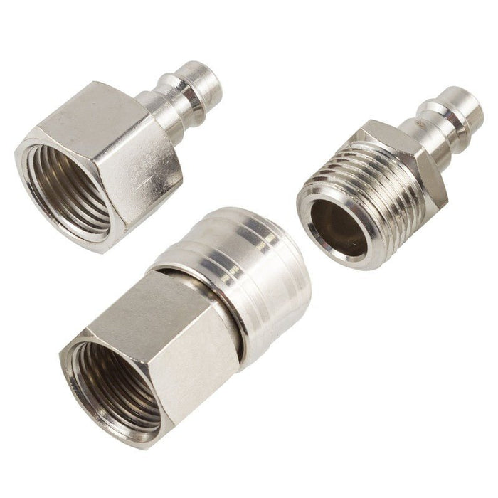 Snabbkopplingar for luft 1/2", 3 delar - Forsage Sweden