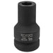 19 mm Lång slaghylsa 1" 6-kant CrMo - Forsage Sweden