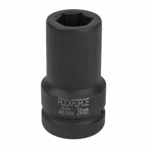24 mm Lång slaghylsa 1" 6-kant CrMo - Forsage Sweden