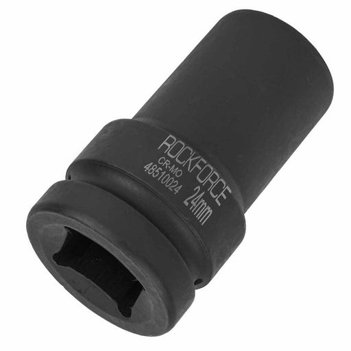 24 mm Lång slaghylsa 1" 6-kant CrMo - Forsage Sweden
