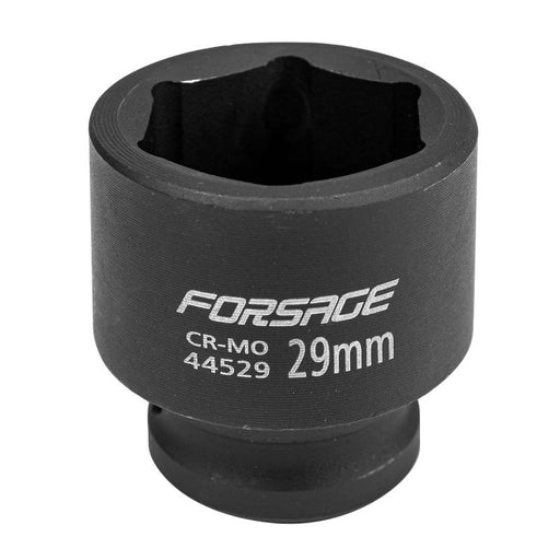 29 mm Slaghylsa 1/2" kort 6-kant CrMo - Forsage Sweden