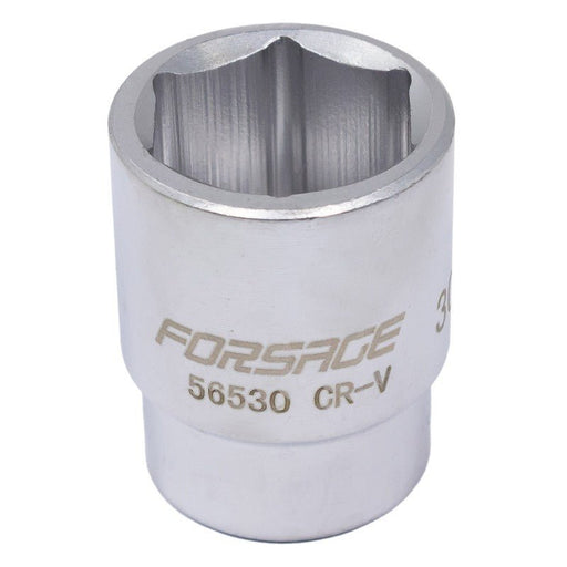30 mm Hylsa 3/4" kort 6-kant CrV - Forsage Sweden
