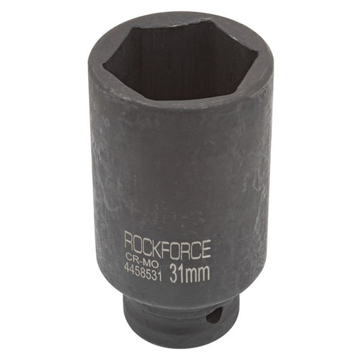 31 mm Lång slaghylsa 1/2" 6-kant CrMo - Forsage Sweden