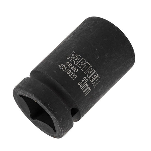 33 mm Lång slaghylsa 1" 6-kant CrMo - Forsage Sweden