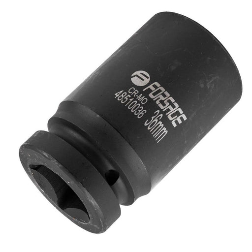 36 mm Lång slaghylsa 1" 6-kant CrMo L=90mm - Forsage Sweden