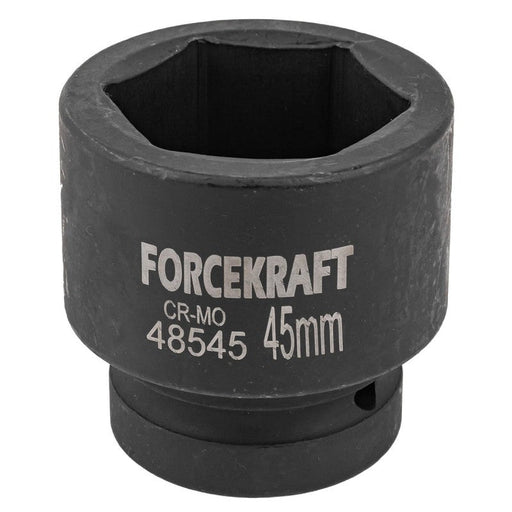 45 mm Slaghylsa 1" kort 6-kant CrMo - Forsage Sweden