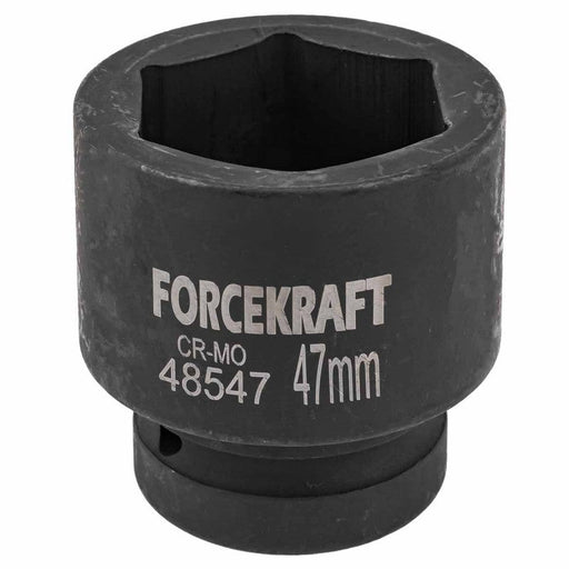 47 mm Slaghylsa 1" kort 6-kant CrMo - Forsage Sweden