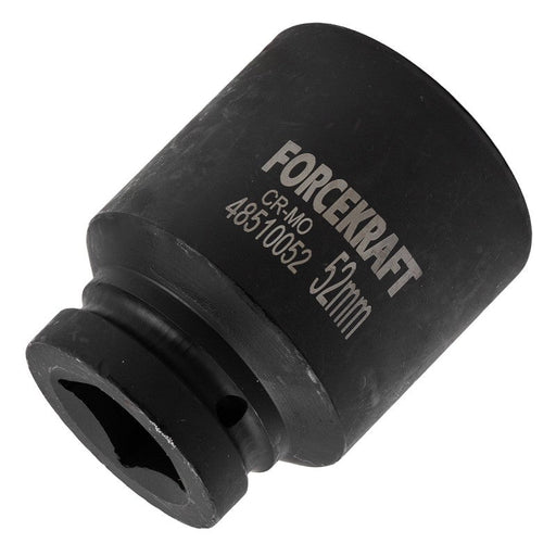 52 mm Lång slaghylsa 1" 6-kant CrMo - Forsage Sweden