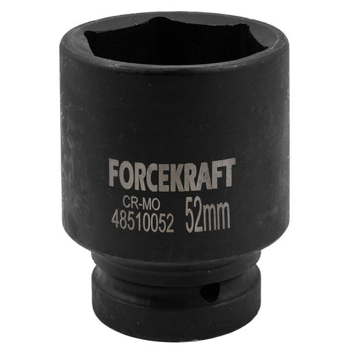 52 mm Lång slaghylsa 1" 6-kant CrMo - Forsage Sweden