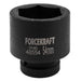 54 mm Slaghylsa 1" kort 6-kant CrMo - Forsage Sweden