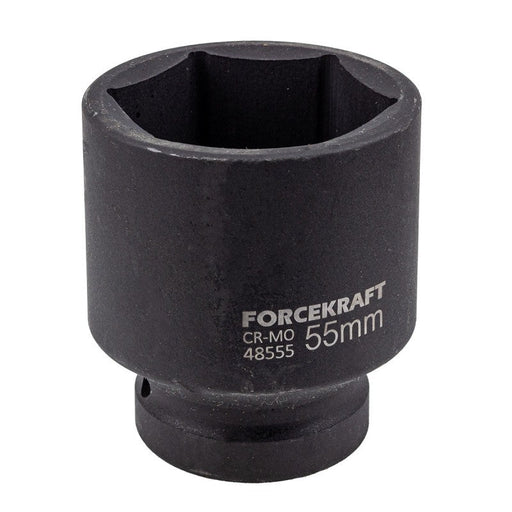 55 mm Lång slaghylsa 1" 6-kant CrMo - Forsage Sweden