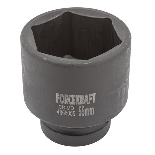 55 mm Slaghylsa 1" kort 6-kant CrMo - Forsage Sweden