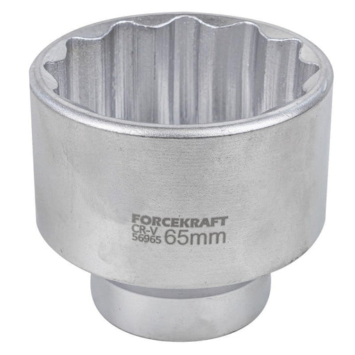 65 mm Hylsa 3/4" kort 12-kant CrV - Forsage Sweden