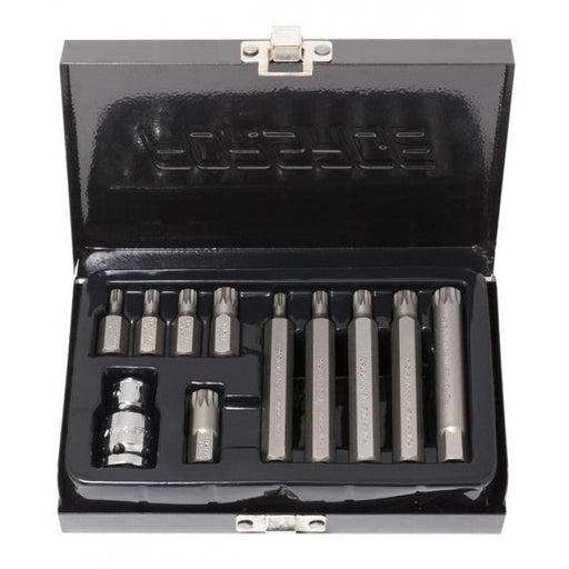 Bitssats SPLINE 1/2", 11 delar - Forsage Sweden