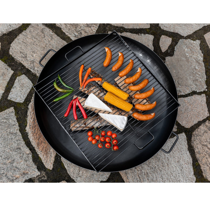 Cook King eldfat BALI med grillgaller – perfekt för matlagning utomhus.