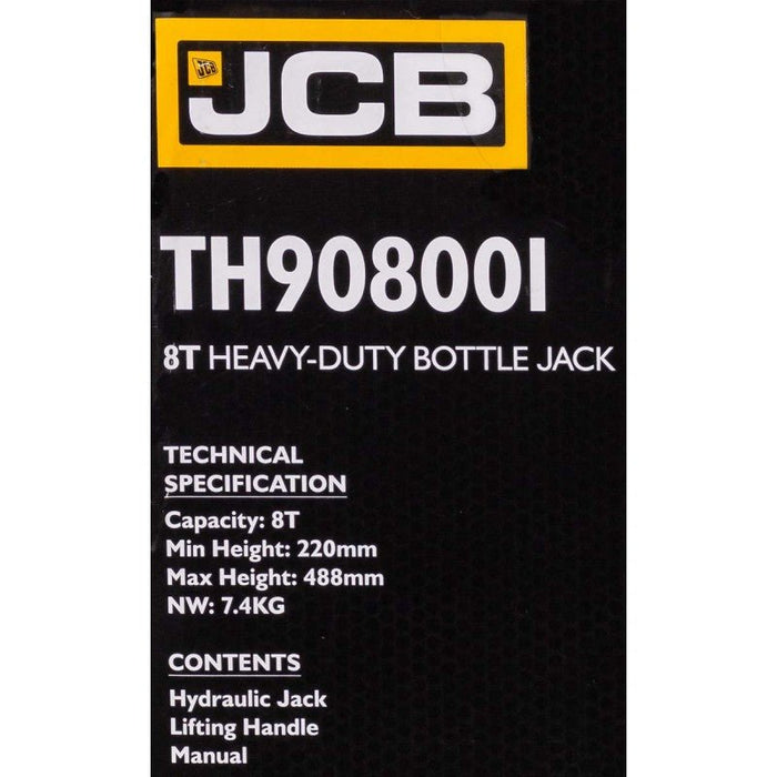 Pelardomkraft JCB, 8 ton (220-488 mm) - Forsage Sweden